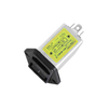 Filtro de energia EMI CW2B-1A/3A/6A/10A-T de entrada IEC com fusível e interruptor opcionais 