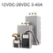 12VDC a 28VDC 3A a 40A Conversor DC-DC de saída única não isolado à prova d'água para carro