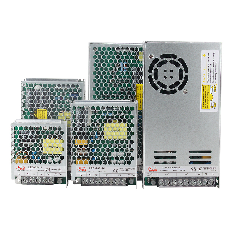 Fonte de alimentação comutada de saída única série LRS (potência: 35W ~ 600W)