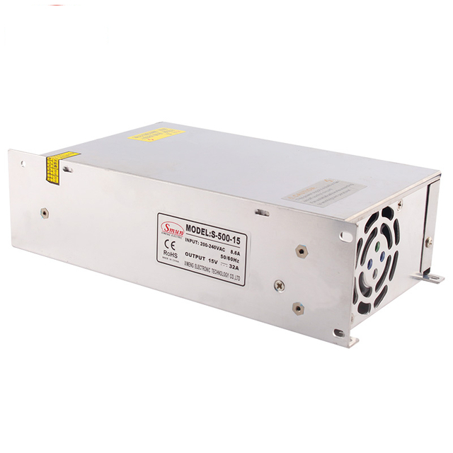 Fonte de alimentação comutada fechada S-600 600W para bomba solar