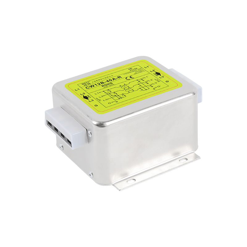 Conexão do bloco de terminais 10A/20A/30A Filtro EMI monofásico e trifásico