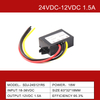 24VDC a 12VDC 1,5A a 100A Step Down não isolado DC-DC Buck Power Converter