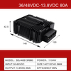 36V/48VDC a 13,8VDC 5A a 100A Conversor DC-DC não isolado de saída única IP68 