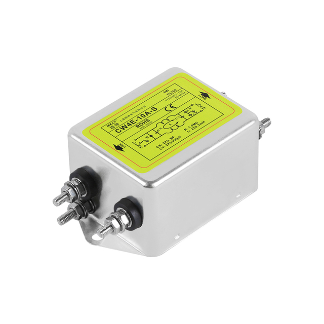 Conexão de parafuso 250VAC Monofásico 50/60Hz 380VAC Filtro anti-interferência EMI trifásico