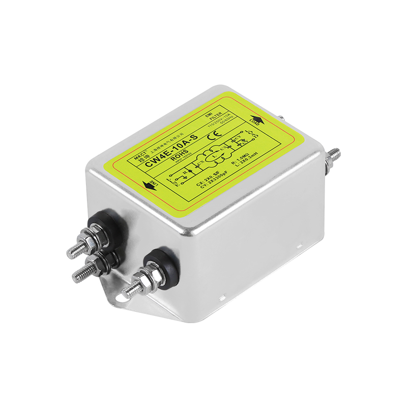 Conexão de parafuso 250VAC Monofásico 50/60Hz 380VAC Filtro anti-interferência EMI trifásico