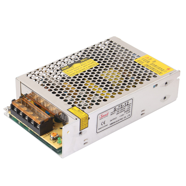 Fonte de alimentação de saída S-75 75W 5V/12V/15V/24V/48V para poltrona reclinável