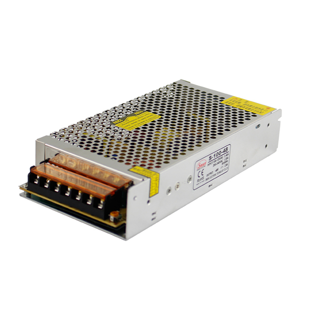 Fonte de alimentação S-100 100W 5V/12V/15V/24V/36V/48V SMPS para amplificador