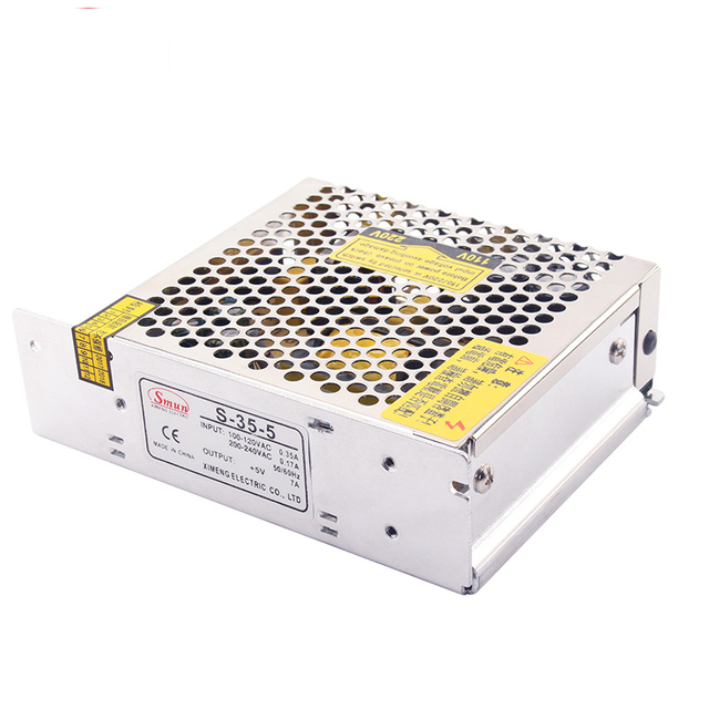 Fonte de alimentação comutada universal S-35 35W para áudio automotivo