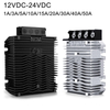 12VDC a 24VDC 1-50A IP68 não isolado à prova d'água Boost Step Up Conversor DC-DC 