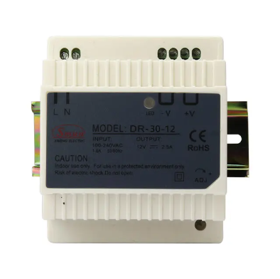 Fonte de alimenta&ccedil;&atilde;o em trilho DR-Din